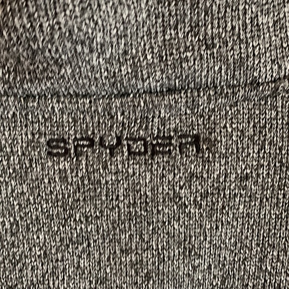 Spyder Fleece 1/4 Zip Front Sweater - Picture 5 of 7